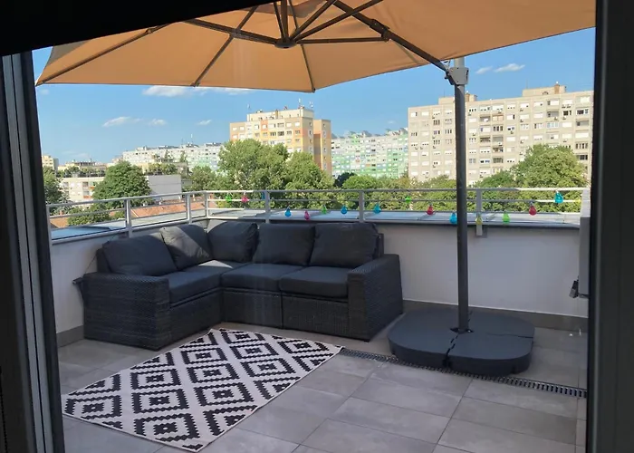 דירה Buda Panorama Terrace בודפשט